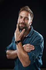 Fototapeta premium Handsome man