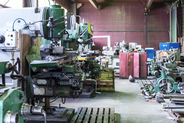 Mechanical vertical milling machine. © nordroden