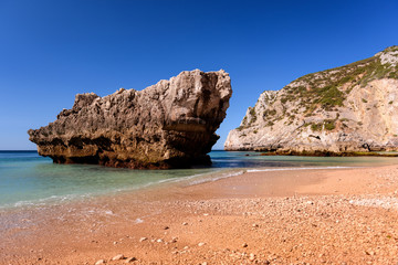 Fototapeta na wymiar Coastline at Portugal