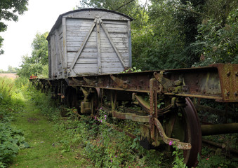 Fototapeta na wymiar Heritage Railway - awaiting renovation
