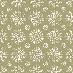 Arabic, islamic, indian seamless pattern