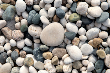 Obrazy na Plexi  plaża kamienie tło