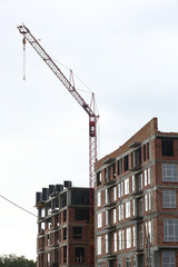 Fototapeta premium Construction crane
