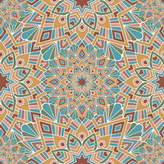 Seamless repeating pattern from the mandala