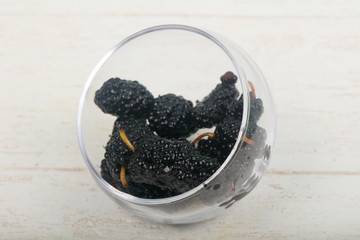 Fototapeta na wymiar Black Mulberry