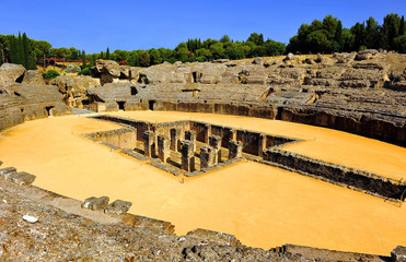 Roman Amphitheater, Seville, Spain
