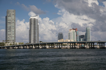 Naklejka premium MIAMI BAIE
