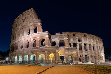 Colosseum Rome night