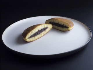 Dorayaki - Japanese cake made from two small 