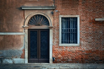 Fototapeta na wymiar Vintage door and window