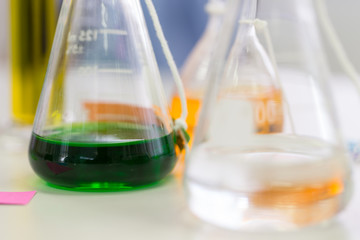 Chemical methods in laboratory.