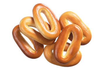 Sweet oval bagels