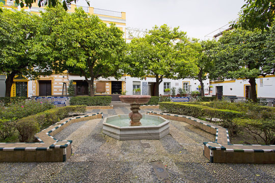 Donna Elvira Square in Seville, Andalusia
