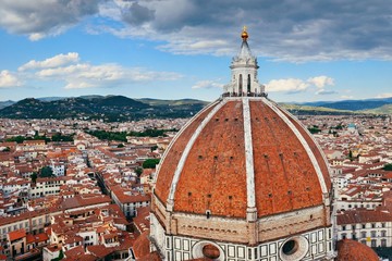 Fototapeta na wymiar Duomo Santa Maria Del Fiore dome
