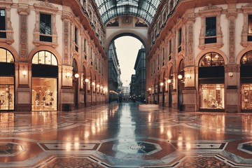 Galleria Vittorio Emanuele II interior