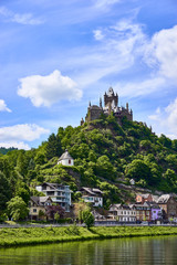 Fototapeta premium City of Cochem with 