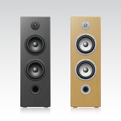 Fototapeta premium Acoustic speakers