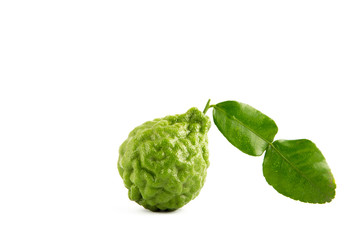 bergamot on the white background.