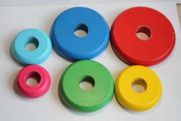 Fototapeta premium Pyramid toy