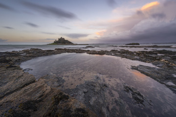 St Michael's Mount near Penzance in Cornwall.