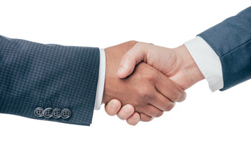 businesspeople shaking hands