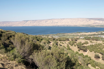Fototapeta na wymiar Lake Tiberiade