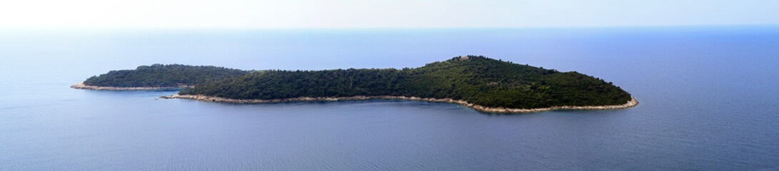 Fototapeta na wymiar Island Lokrum in Croatia