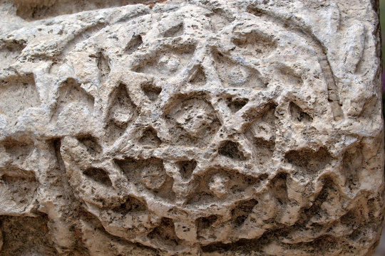 Capharnaum synagogue ruins