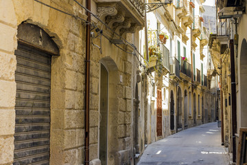 Obraz premium Streets of Syracuse, Italy