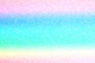 Abstract rainbow pastel bokeh background