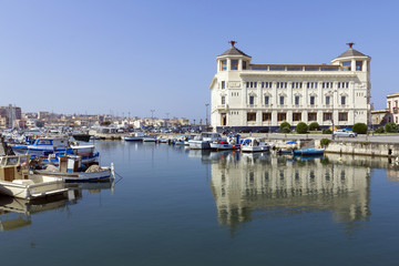 Obraz premium Port of Syracuse, Italy