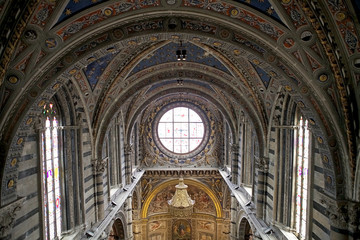 Fototapeta na wymiar Siena Cathedral, Siena, Tuscany, italy