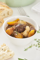 Bowl of Hearty Beef Stew