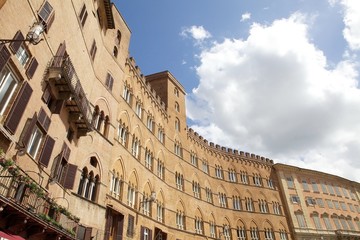 Fototapeta na wymiar Mansion, Siena, Tuscany, Italy