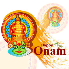 Happy Onam Festival Background