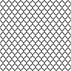 Retro Seamless Pattern Oriental Black