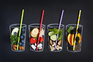 Fresh smoothie.