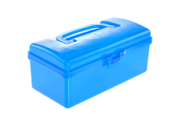 Plastic container / Plastic container on white background.