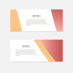 Abstract corporate business banner. advertising banner template. vector illustration.