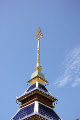 Fototapeta na wymiar Banden Temple, Beautiful temple in chiangmai