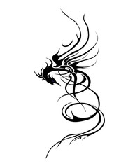 Dragon mythical tattoo