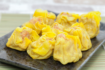 shrimp wonton on plate