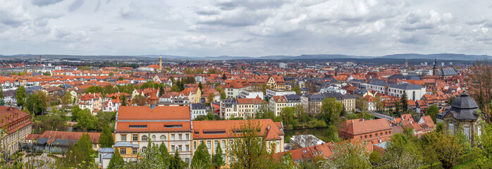 Naklejka na ściany i meble view of Bamberg, Germany