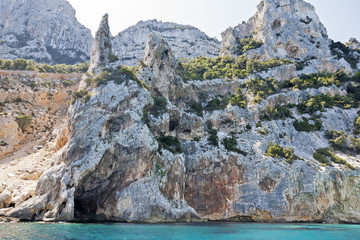 Italien Sardinien Felsenküste