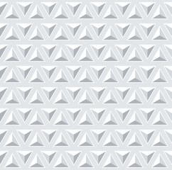 Seamless 3d pattern. Geometric triangles texture.
