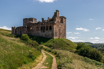 Fototapeta na wymiar Crichton Castle