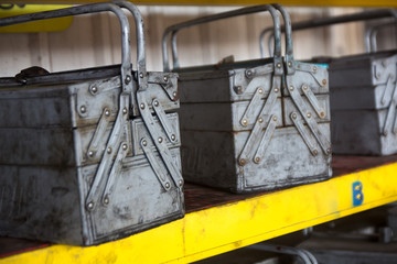 Tools in a workshop