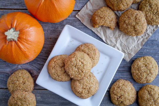 Homemade Pumpkin Spice Cookies