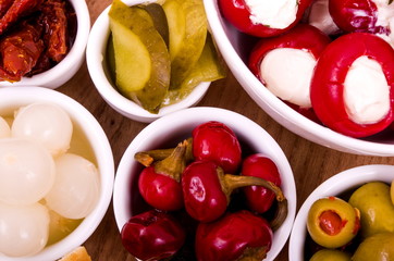 Antipasto Sharing Platter
A large wooden sharing platter of Antipasto.
