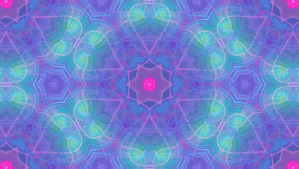 Fraktal wallpaper Kaleidoskop Hintergrund